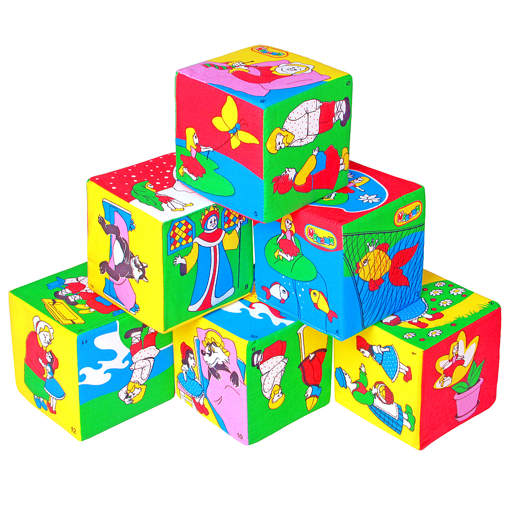 Набор из 6 кубиков «Сказки»  